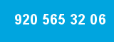 920 565 32 06